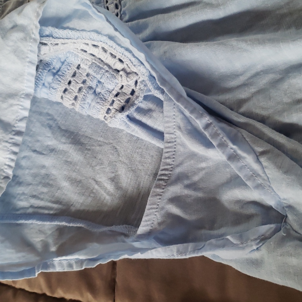 Lucky Brand Babydoll Top M - Picture 5 of 10